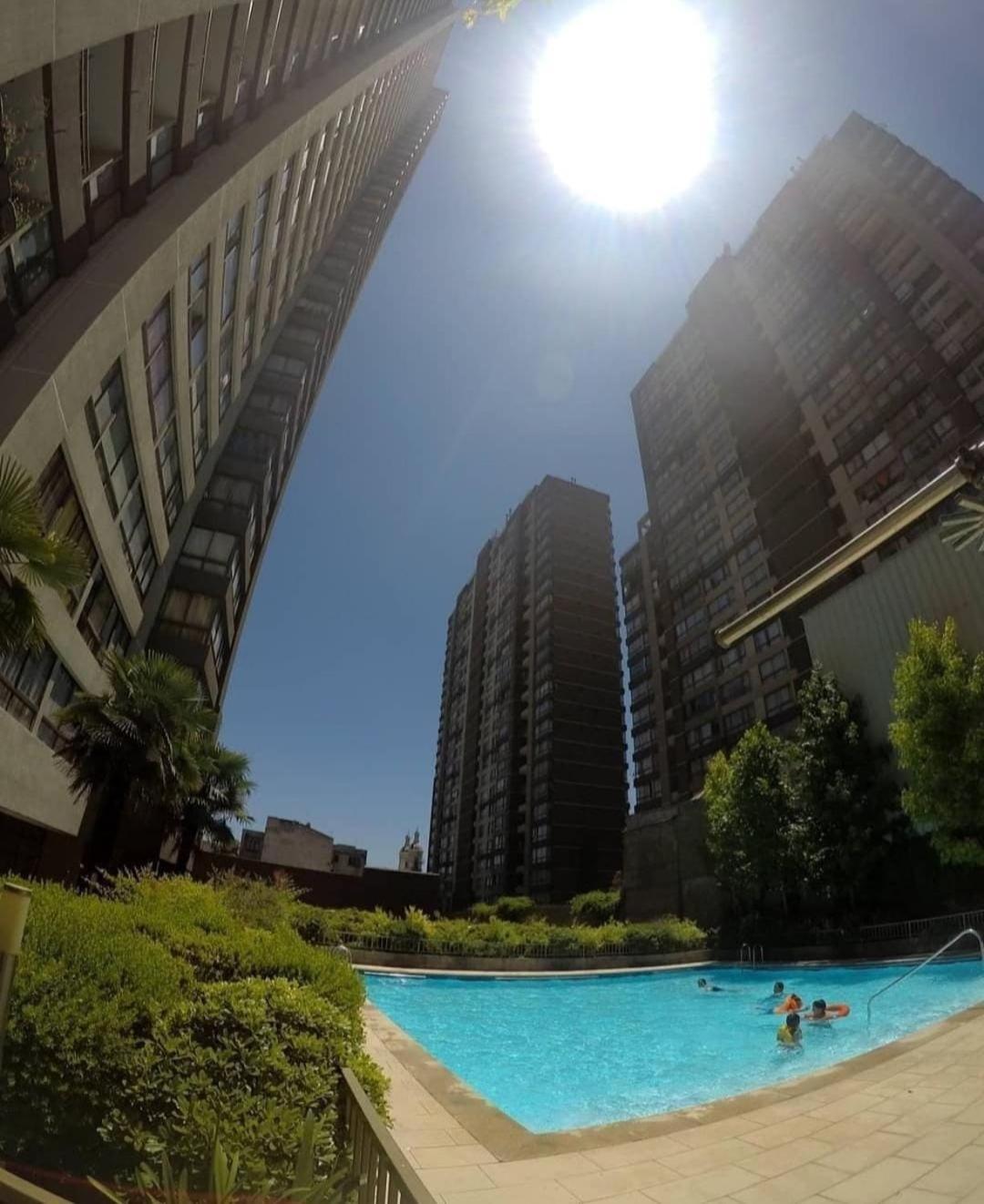 Apart Hotel Suagon Suites Santiago Centro Buitenkant foto