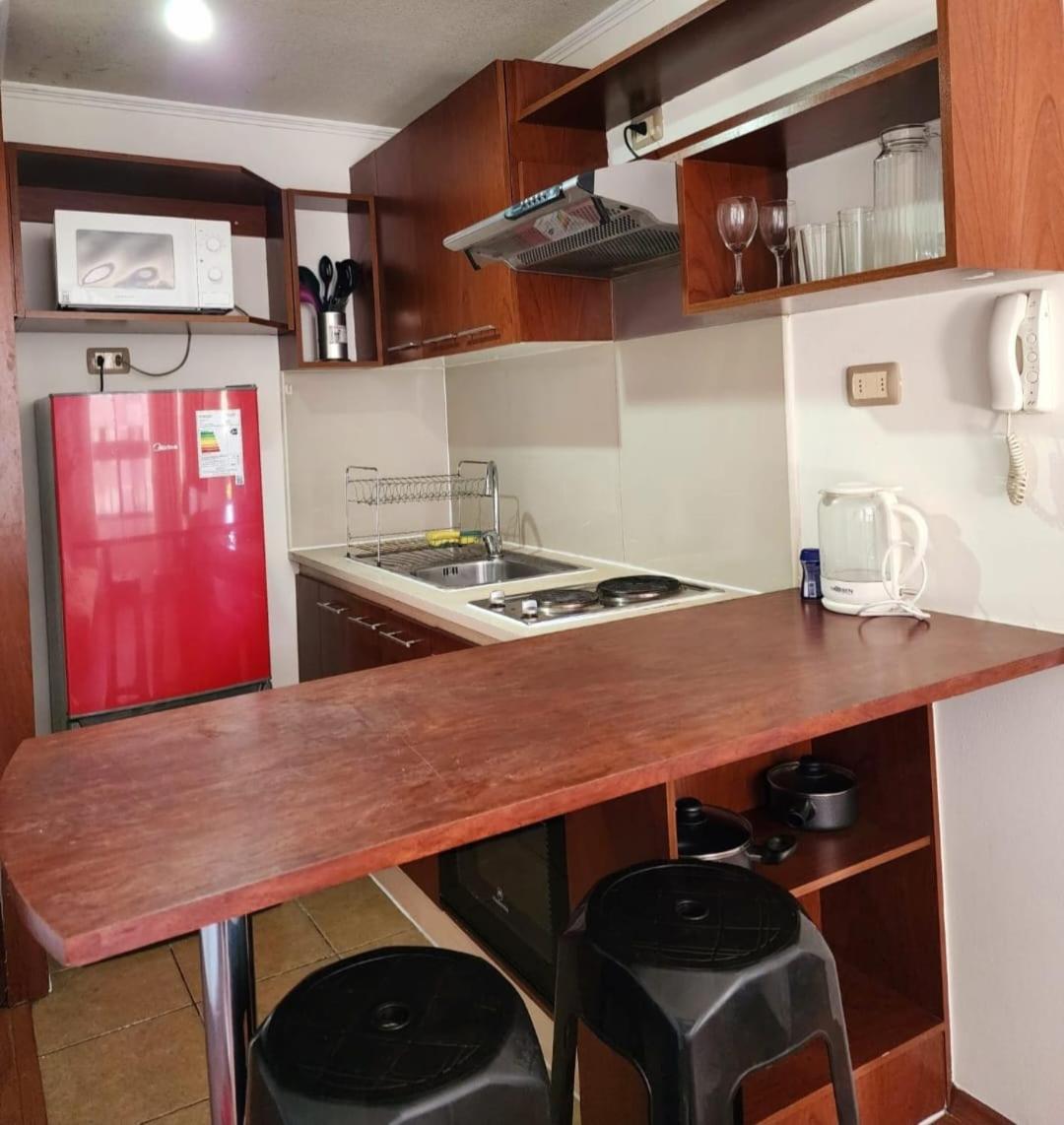 Apart Hotel Suagon Suites Santiago Centro Buitenkant foto