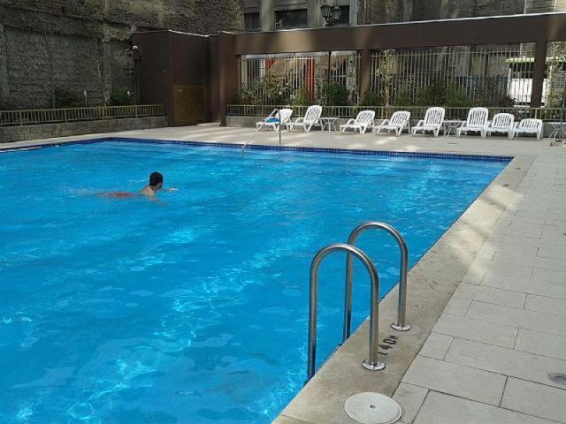 Apart Hotel Suagon Suites Santiago Centro Buitenkant foto